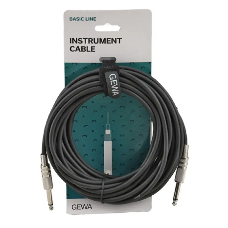 Cablu JK6.3-Jk6.3mm 9m tata-tata Mono Gewa Basic Line 190010  36237                                                                                                                                     