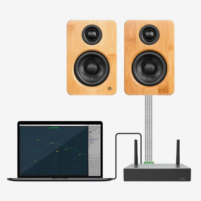 Streamer cu amplificare 2x35w RAKOIT A30+,24bit/192Khz ,Bluetooth,Airplay AUDHC-RKT-A30+ 48455