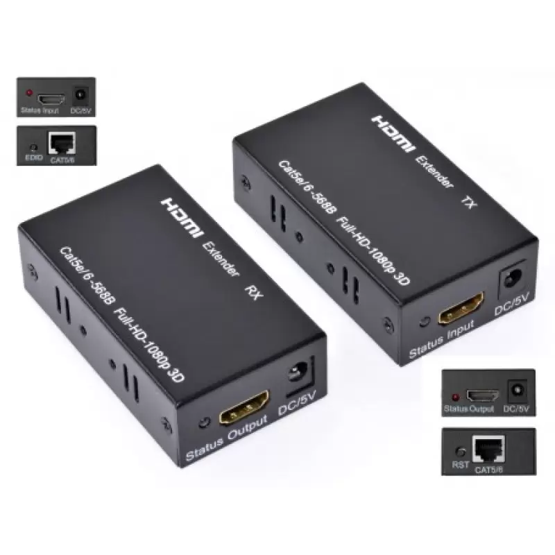 Extender HDMI-LAN-HDMI 60m utp pro-2c016.47500                                                                                                                                                          
