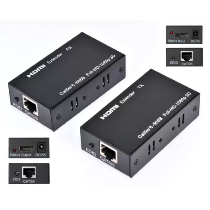 Extender HDMI-LAN-HDMI 60m utp pro-2c016.47500                                                                                                                                                          