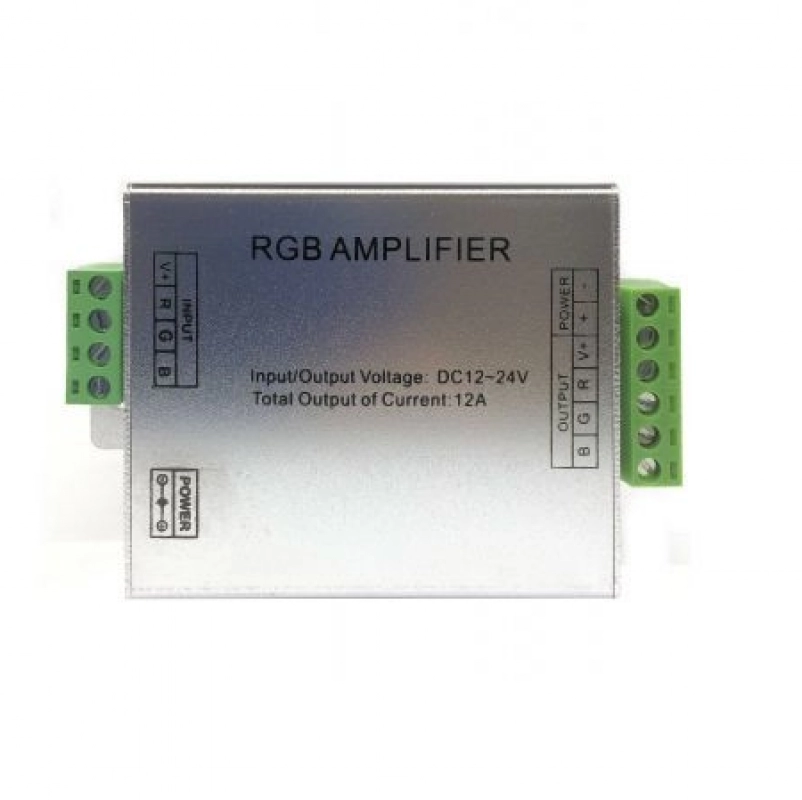 Amplificator RGB 12-24v/12A 39958                                                                                                                                                                       