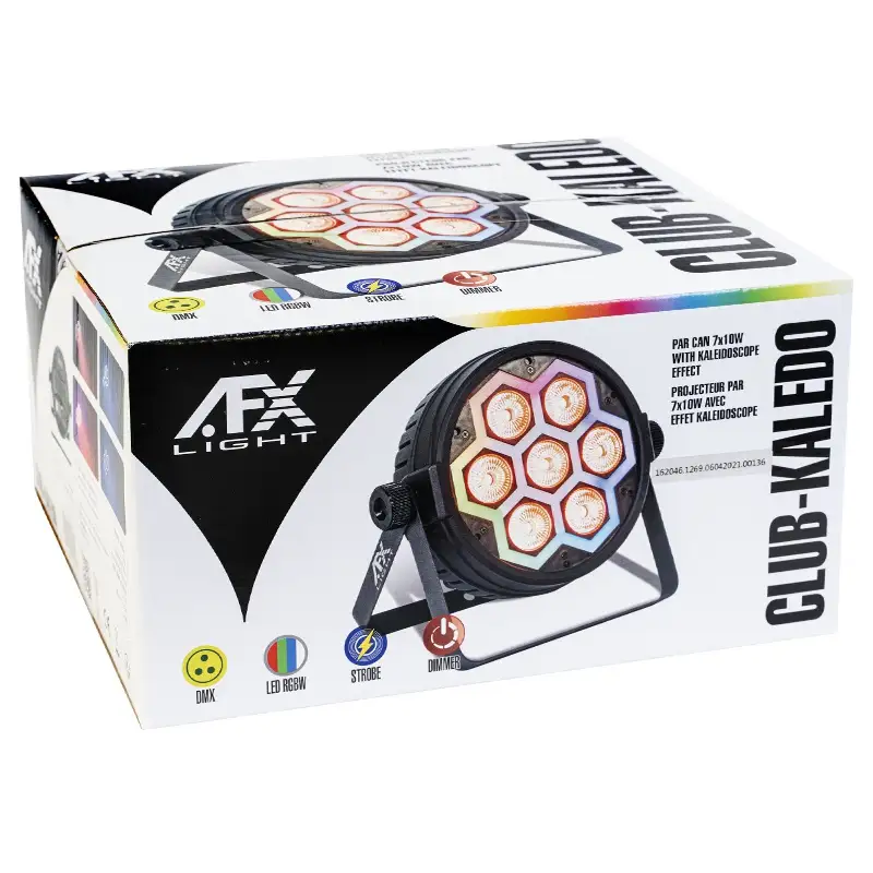 PAR RGBW 7X10W CLUB-KALEDO