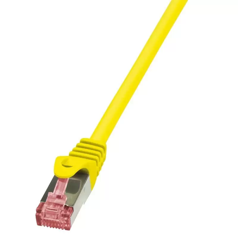 CQ2037S Patchcord  S/FTP cat6 1.0m galben cupru  LogiLink  47103                                                                                                                                        