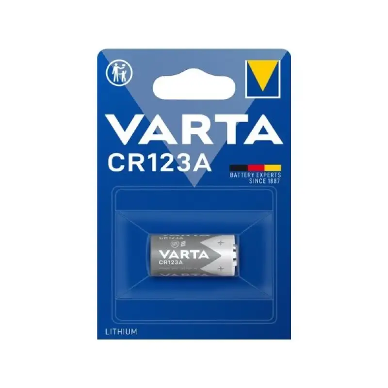 Baterie Li-Ion VARTA CR123A 3v 6205 37254