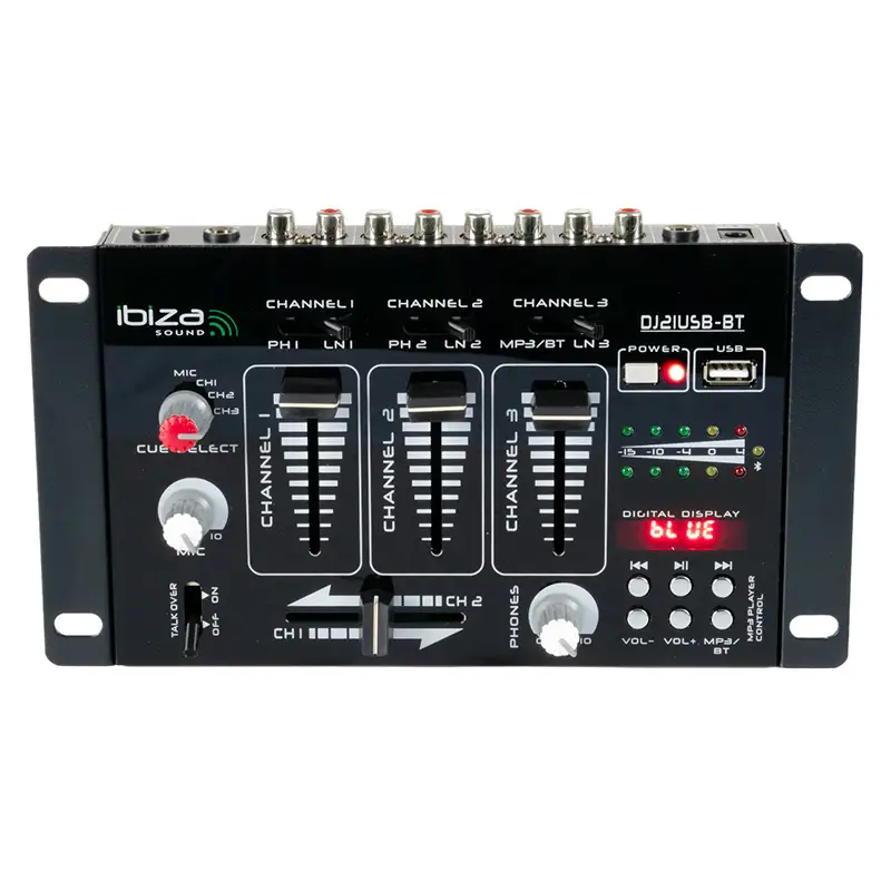 MIXER USB DJ-21USB CU FUNCTIE BLUETOOTH