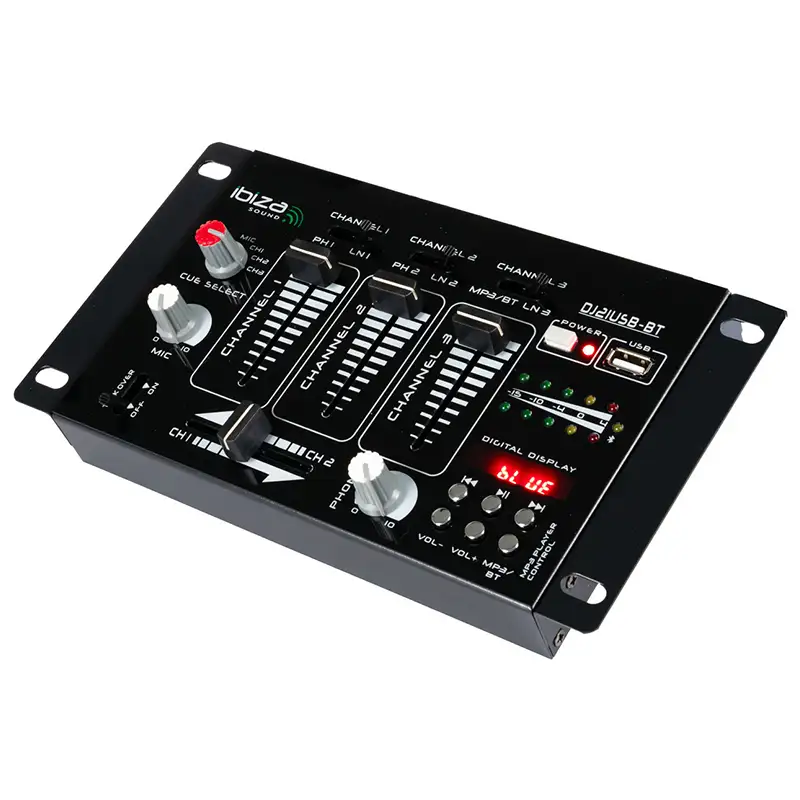 MIXER USB DJ-21USB CU FUNCTIE BLUETOOTH