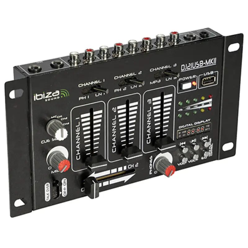 MIXER USB CU DISPLAY DIGITAL