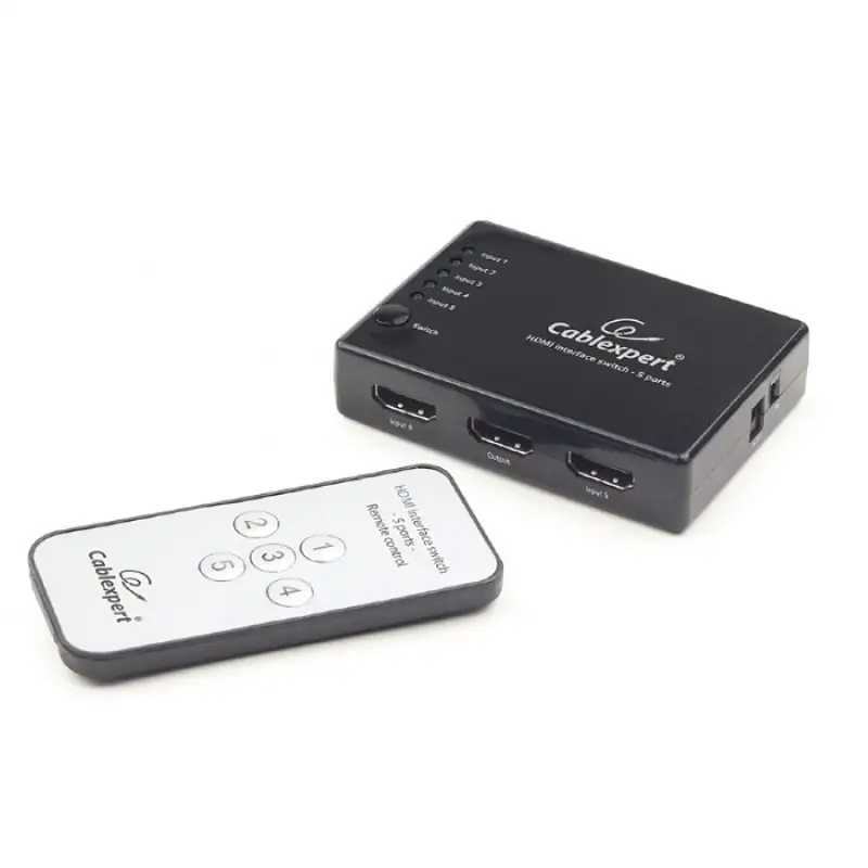 Swtch Hdmi  5 IN-1 OUT Genbird 5device la 1monitor dsw-hdmi-53.48962                                                                                                                                    