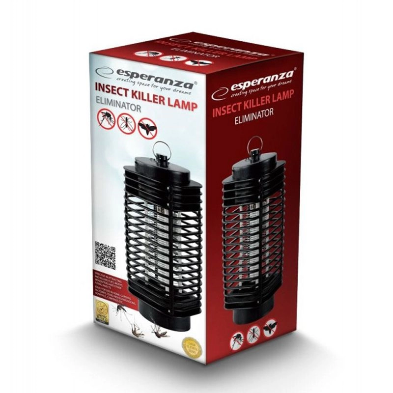 Aparat ANTI-INSECTE cu lumina UV-A 3W (capcana Insecte)ESP-EHQ002 44855