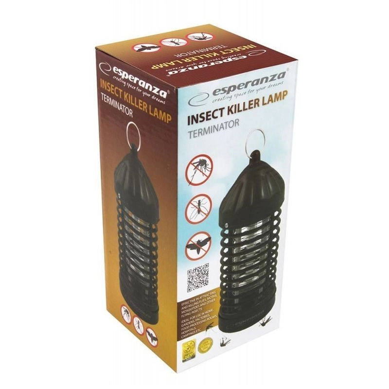 Aparat ANTI-INSECTE cu lumina UV-A 2W (capcana insecte) esp-ehq005 44856                                                                                                                                