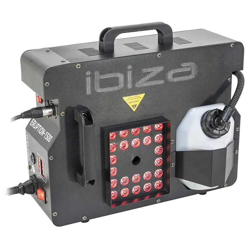 Masina profesionala de  fum 1500W cu efect LED RGB 24X3W  ERUPTION-1500