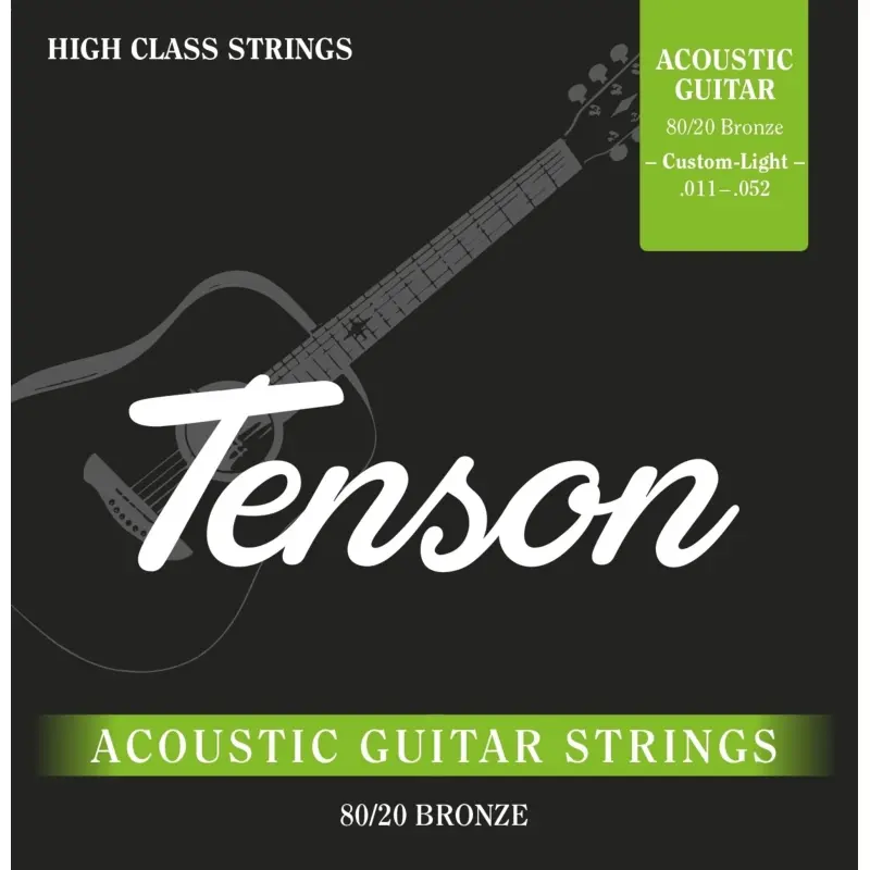 Corzi Chitara Acustica Tenson Bronze Lighit Set .011-.052 Gewa F600605 21682                                                                                                                            