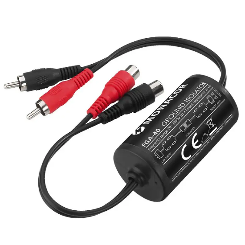 Separator galvanic audio ( Ground Insulator ) Monacor FGA-40.47202                                                                                                                                      