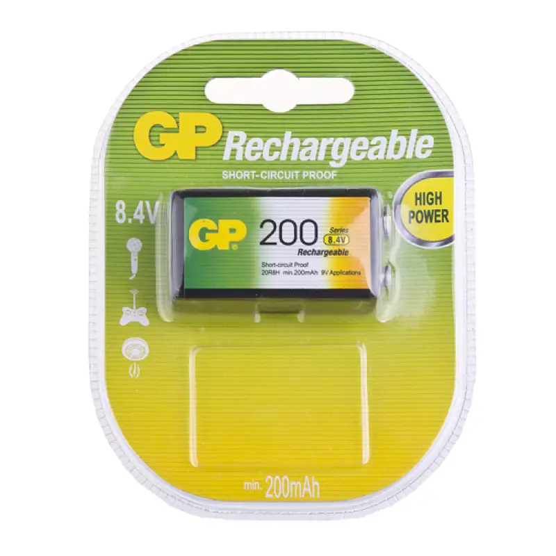 Acumulator 9v 150mAh GP15R8HB-2UEC1. 34663                                                                                                                                                              