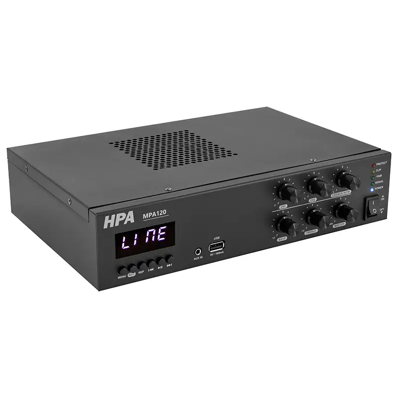 Amplificator PA Linie 110v/120w Bluetoth,USB hpampa120.48602