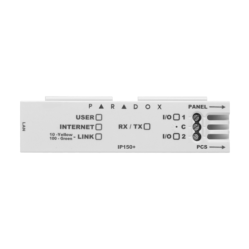 Modul comunicare Paradox  IP150+ MQ Ethernet 10,100 Mbps aplicatia BlueEys 40410                                                                                                                        