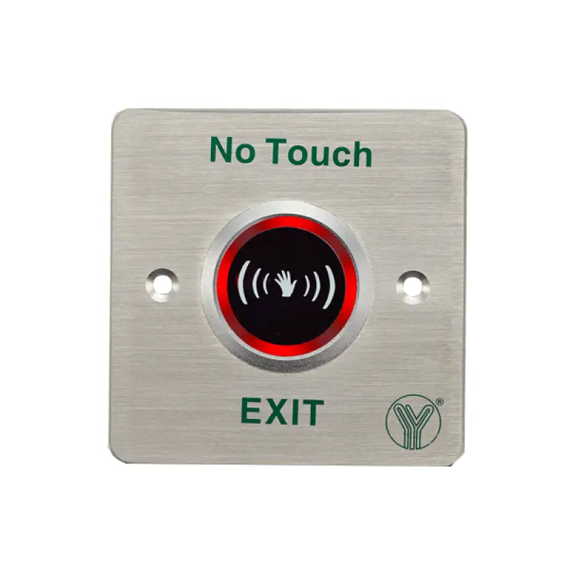 Buton de iesire incastrabil ,fara atingere ,NO/NC.temporizat ,din inox  ISK-841C  47663                                                                                                                 