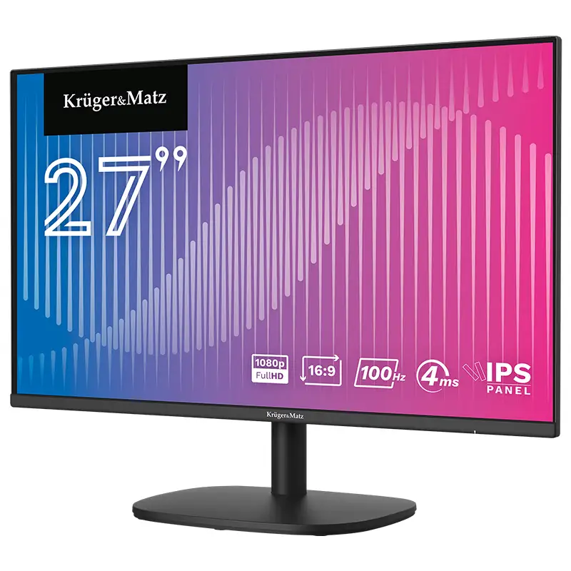 Monitor IPS E-LED 100Hz 4ms 27 inch KRUGER&MATZ KM0199-M27