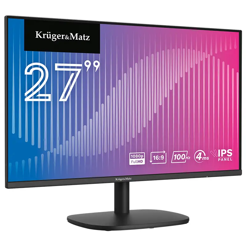 Monitor IPS E-LED 100Hz 4ms 27 inch KRUGER&MATZ KM0199-M27