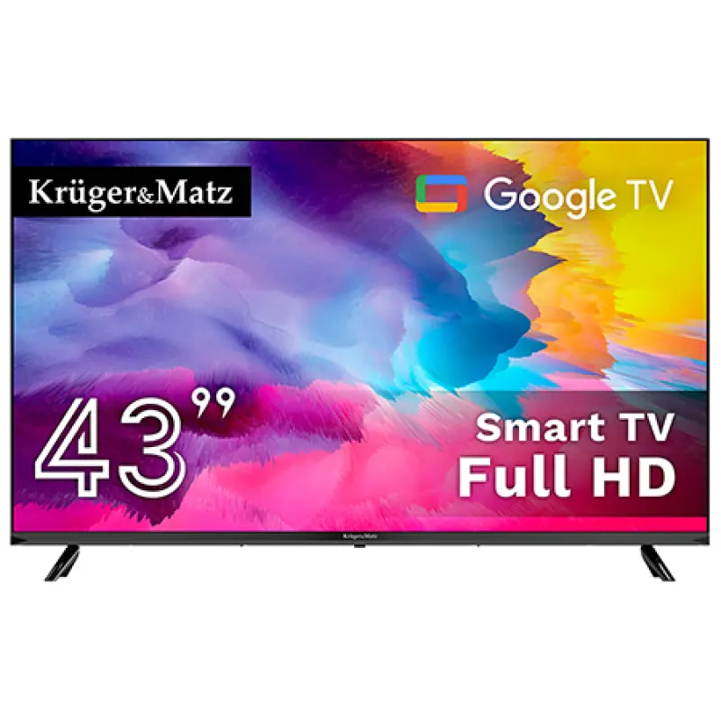 GOOGLE SMART TV 5.0 43 INCH 108CM H265 KRUGER 1