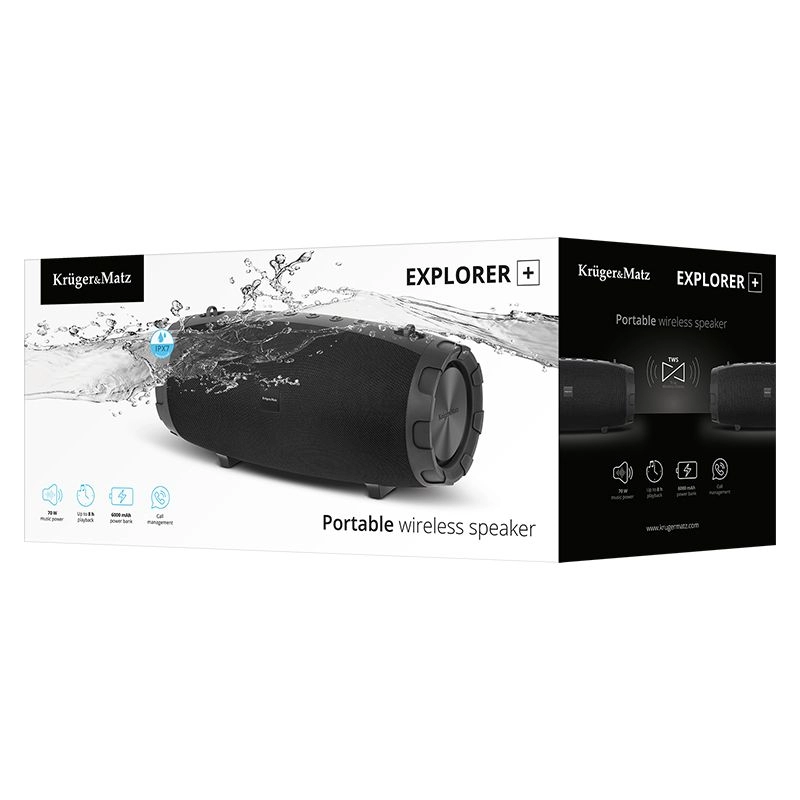 Boxa Bluetooth portabila Explorer+ Kruger Martz KM0553 46753