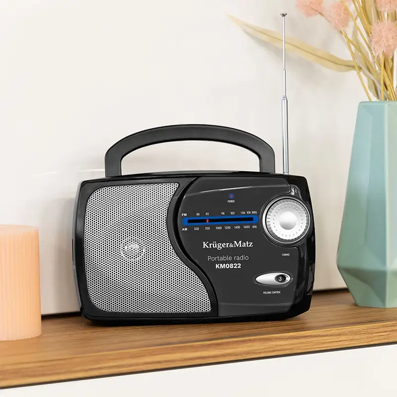 Radio AM FM Portabil Kruger Matz KM0822 45073                                                                                                                                                           