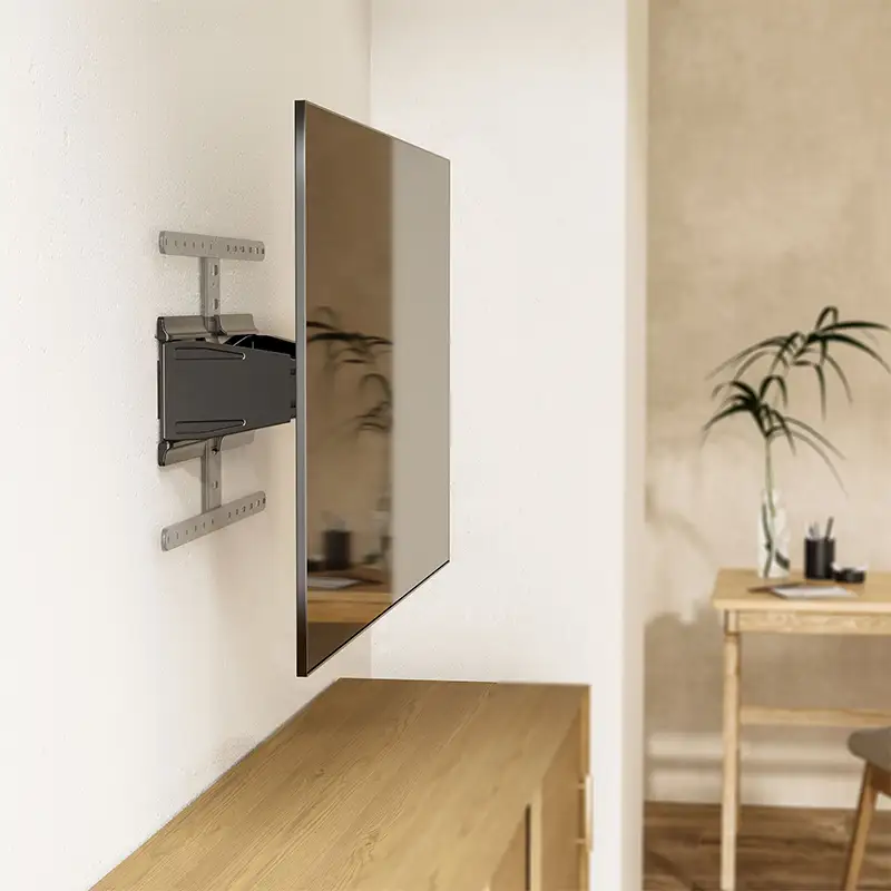 Suport TV de perete Ultra Slim 40"-90" (100cm-225cm) 50Kg Negru  KM1308.48692                                                                                                                           