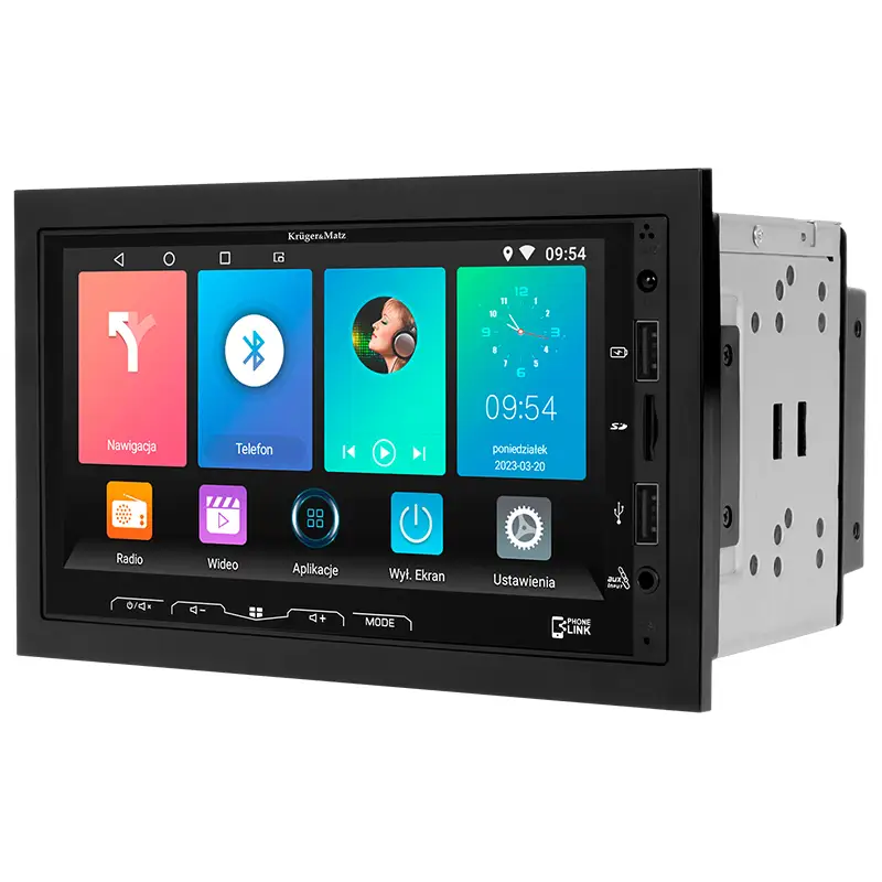 Player auto 2 DIN 4X45W Android 13 KRUGER&MATZ KM2008.1