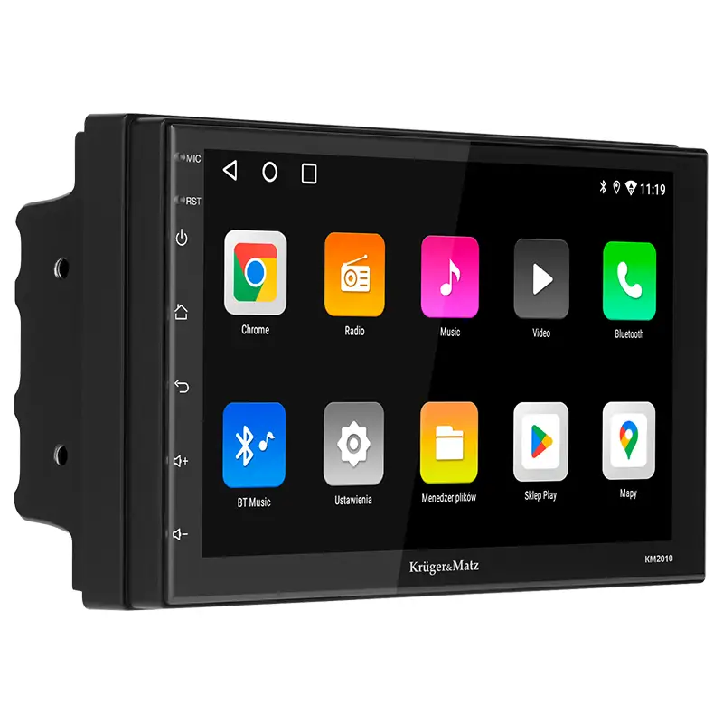 Radio Player 2 DIN carplay/android auto Kruger KM2010.48992                                                                                                  