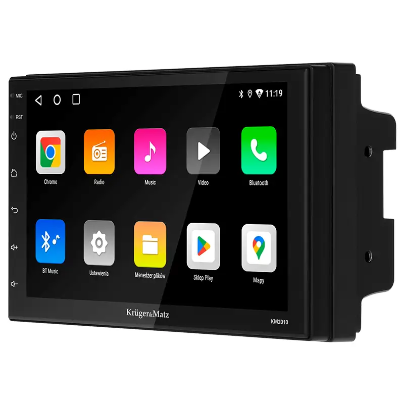 Radio Player 2 DIN carplay/android auto Kruger KM2010.48992                                                                                                  
