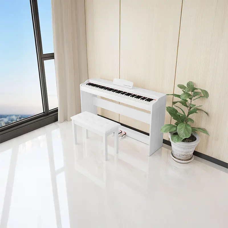 Pian digital KMDP-105 Kruger&Matz , culoare alba