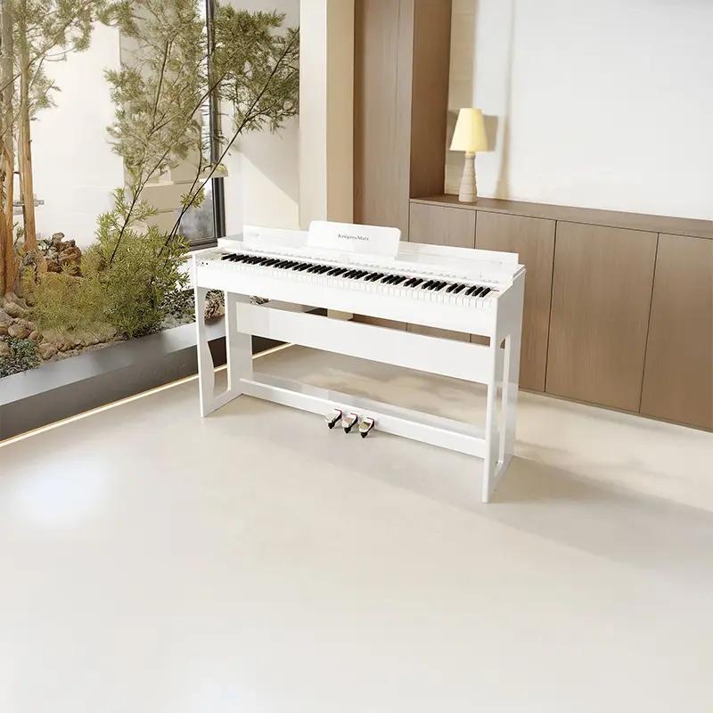 Pian digital KMDP-135 Kruger&Matz , culoare alba