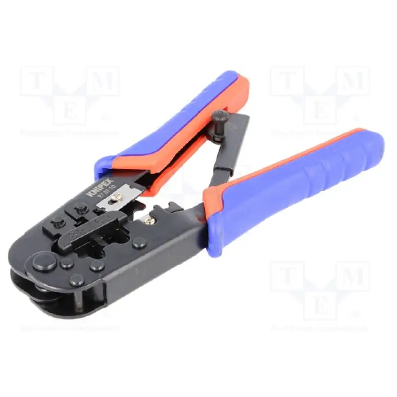 Cleste sertizat KNIPEX 97 51 10 RJ 45/8p RJ 11/6p 48719                                                                                                                                                 