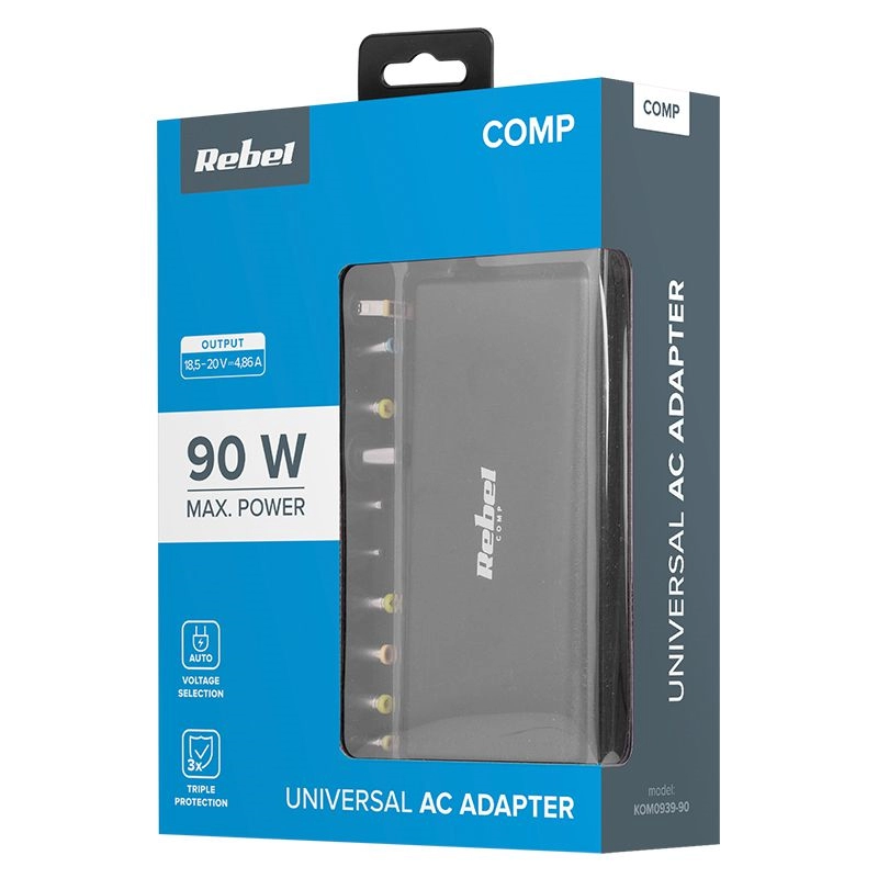 Alimentator Laptop automat  90W 18.5-20v kom0939-90.45003                                                                                                                                               