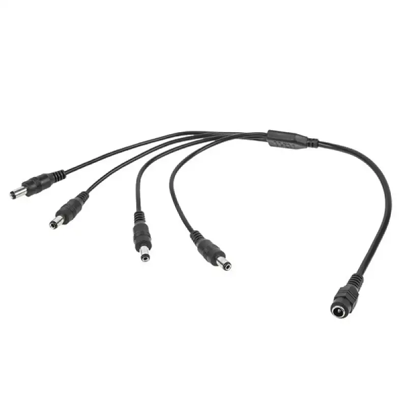 Cablu distributie alimentare DC 2.1/5.5 1x mama-4x tata  KPO2917 1in-4out  37502                                                                                                                        
