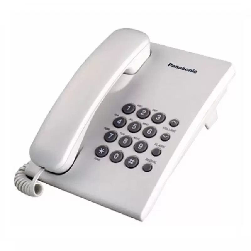 Telefon analogic linie fixa Panasonic KX-TS500FX alb * 44051