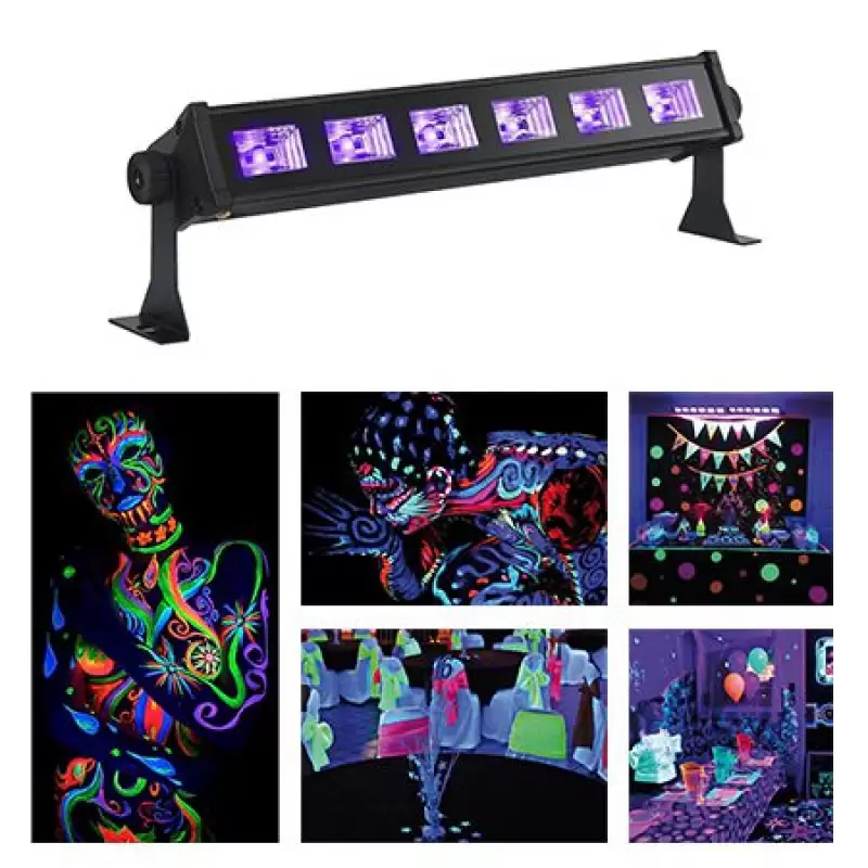 Led Bar UV 6 x 3W LED-UVBAR6 45019                                                                                                                                                                      