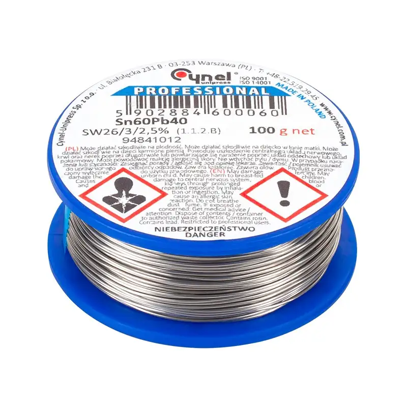 Fludor 1mm 100gr sn60pb40 lut0107-100.48952                                                                                                                                                             