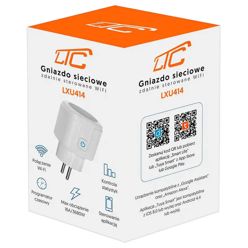 Priza Smart Tuya LTC LXU414 * 47297                                                                                                                                                                     