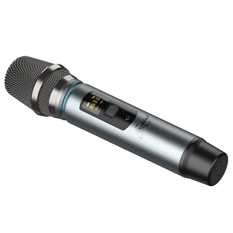 Microfon wirwless cu reglaj frecfente MIC-PRO-HF 48476                                                                                                                                                  
