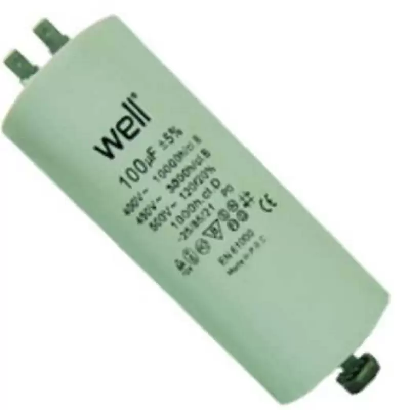 Condensator pornire motor 100UF/450V 3a094 40579                                                                                                                                                        