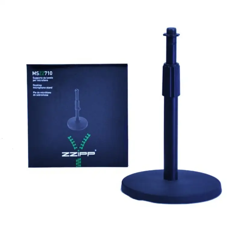 Stativ microfon de masa cu baza rotunda h 160-300mm ZZIPP MSZZ710 48361                                                                                                                                 