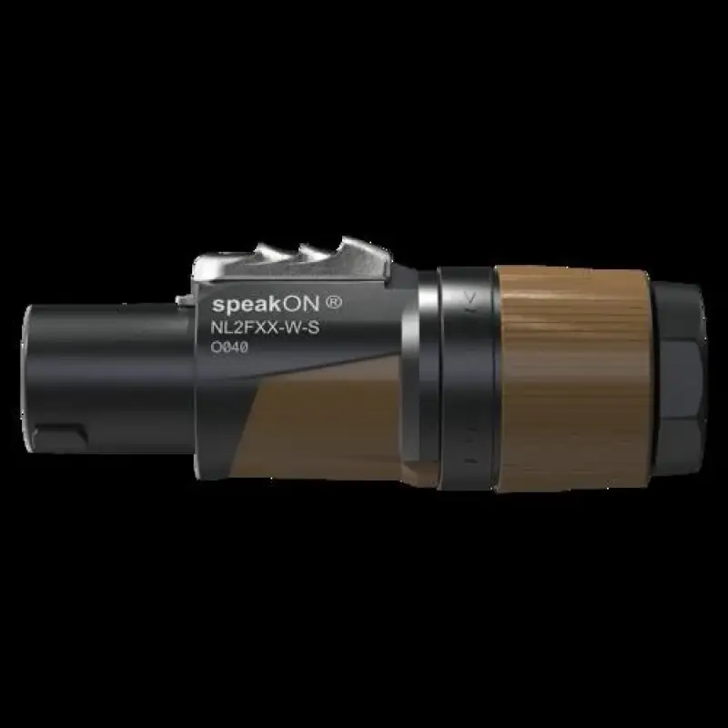  Mufa speakon 2 poli Neutrik NL2FXX-W-S 48762                                                                                                                                                           