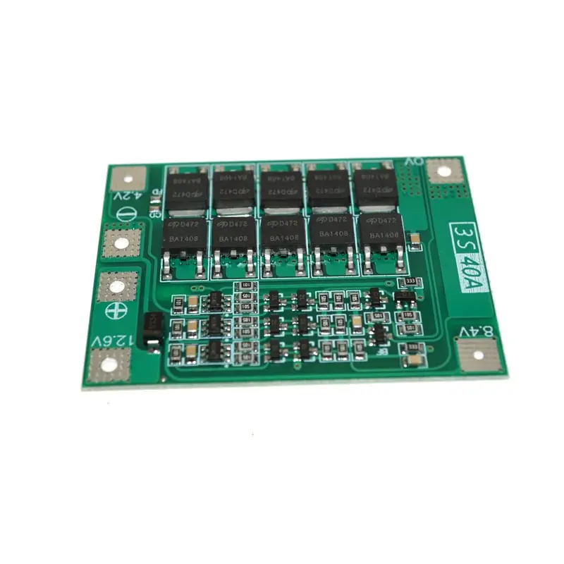 Protectie BMS pentru 3 acc li-ion 18650 3S 40A 101 oky3399-4 39924                                                                                                                                      