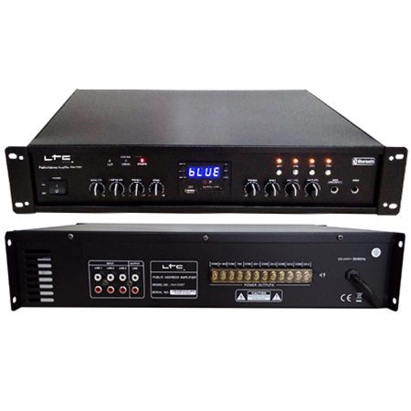 Amplificator audio ,linie PA 100w,bt,usb.,4zone LTC PAA150T 46124                                                                                                                                       
