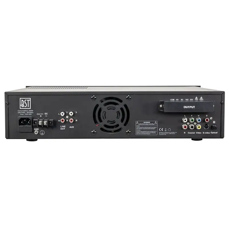 PAA210CD Amplificator PA 210w 100v  DVD/ USB/SD-Mp3 46892                                                                                                                                               