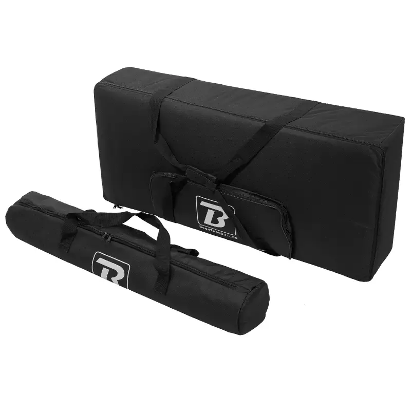 Set 8 PAR-uri 12X1W RGBW + trepied si huse transport PARTYBARMAXI