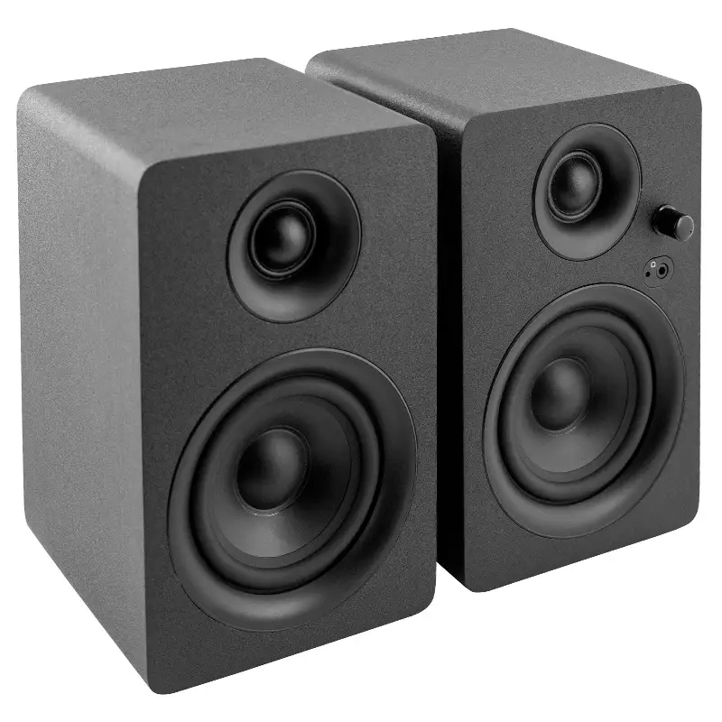 Set boxe monitor activa + pasiva 2X18W BT  PLUMS4BT