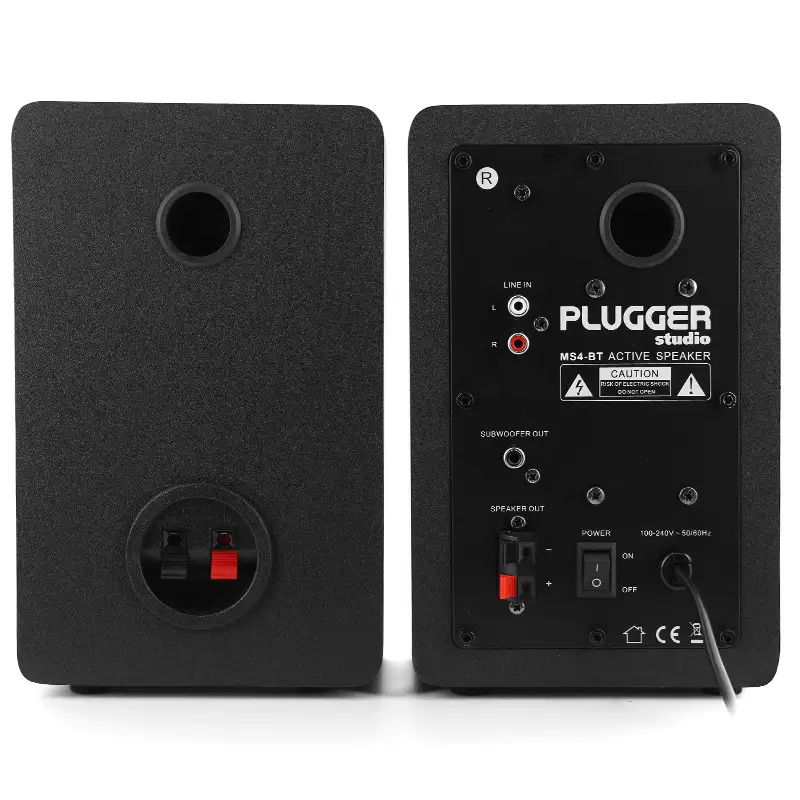 Set boxe monitor activa + pasiva 2X18W BT  PLUMS4BT
