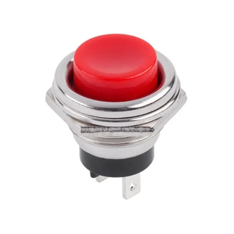 Intrerupator push on rosu prk0019B 31379